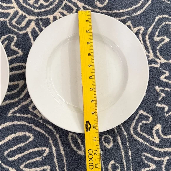 Pottery Barn 2 Great White deep plates Set of 2 - Picture 5 of 5